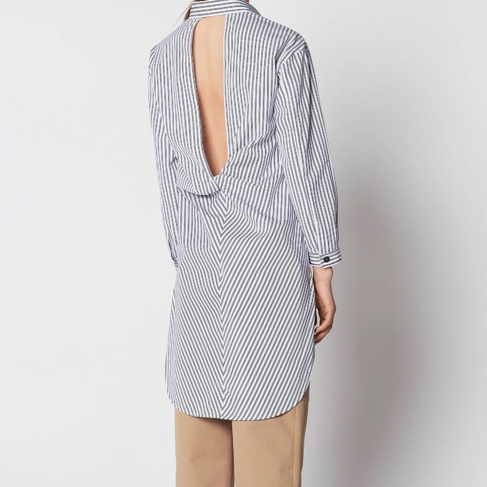 Sandro Open Back Shirt